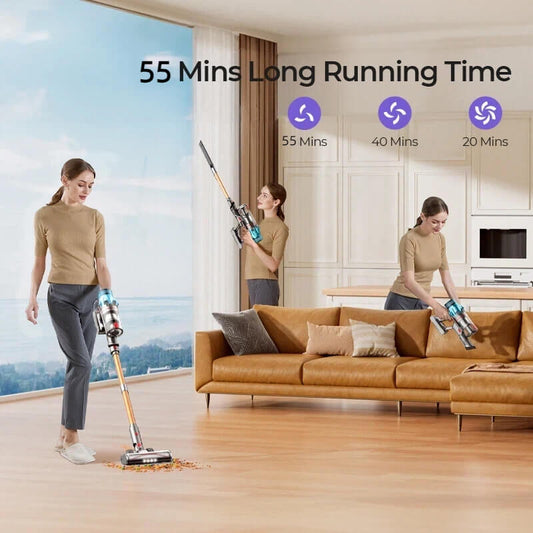 【Black Friday Deals】450W/38KPA Powerful Suction VC60 Cordless Vacuum Cleaner